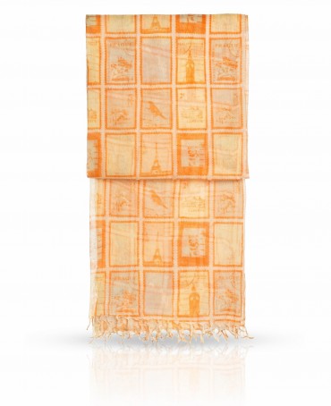 Палантин Женский W-STAMP/WHITE